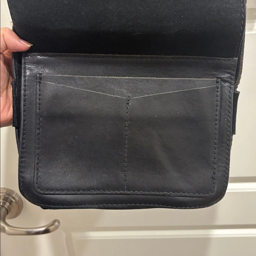 Vintage Madewell Leather Suede Shoulder Bag